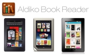 How to install Aldiko on Kobo Vox Nook Tablet and Kindle Fire